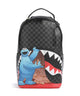 Sprayground Sesame Street Cookie Monster Sneaking a Bite Mochila black