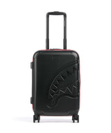 Sprayground Printed Zipper Shark Spinner (4 wheels) black