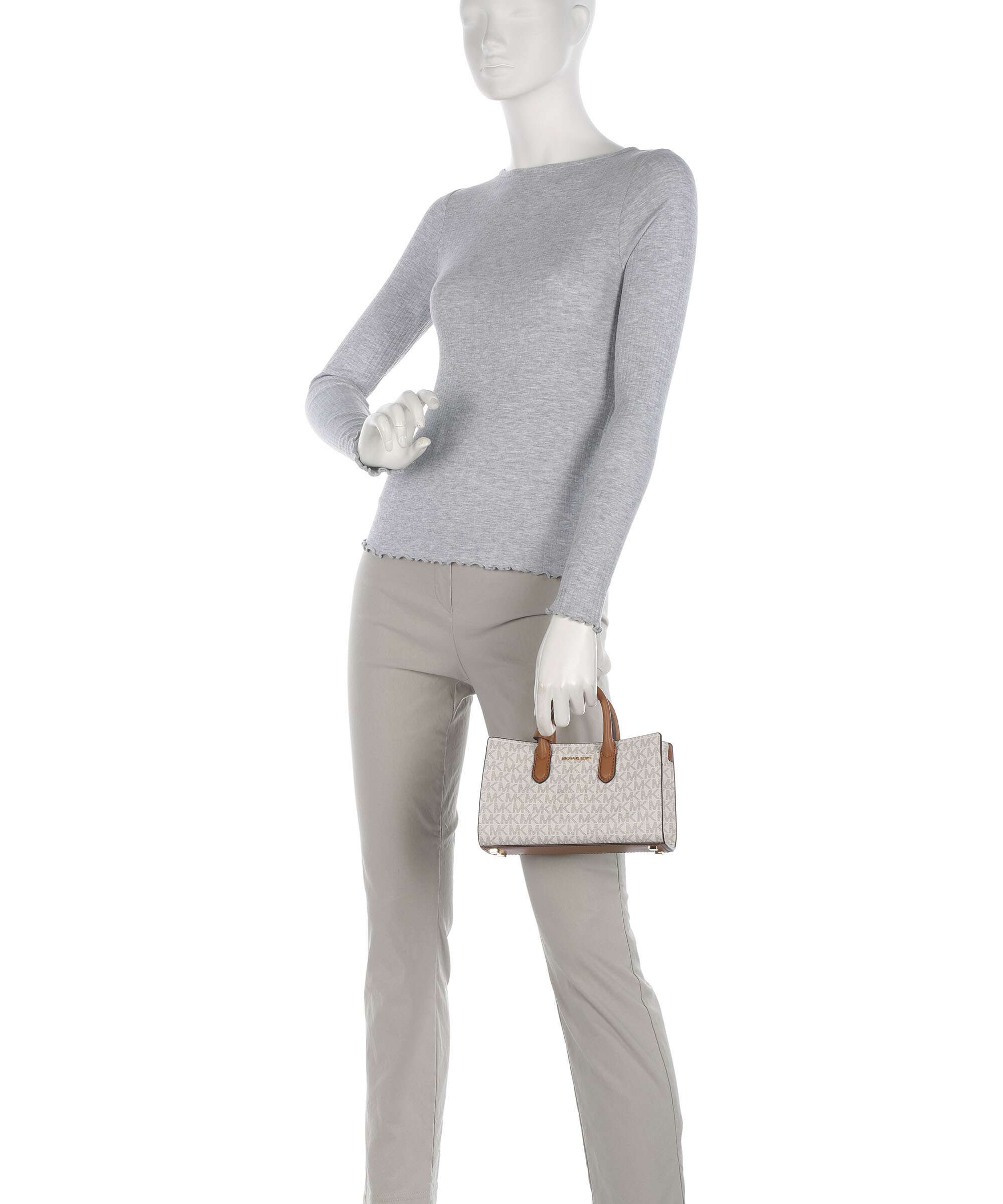 Michael Kors Scarlett Handbag vanilla/acorn