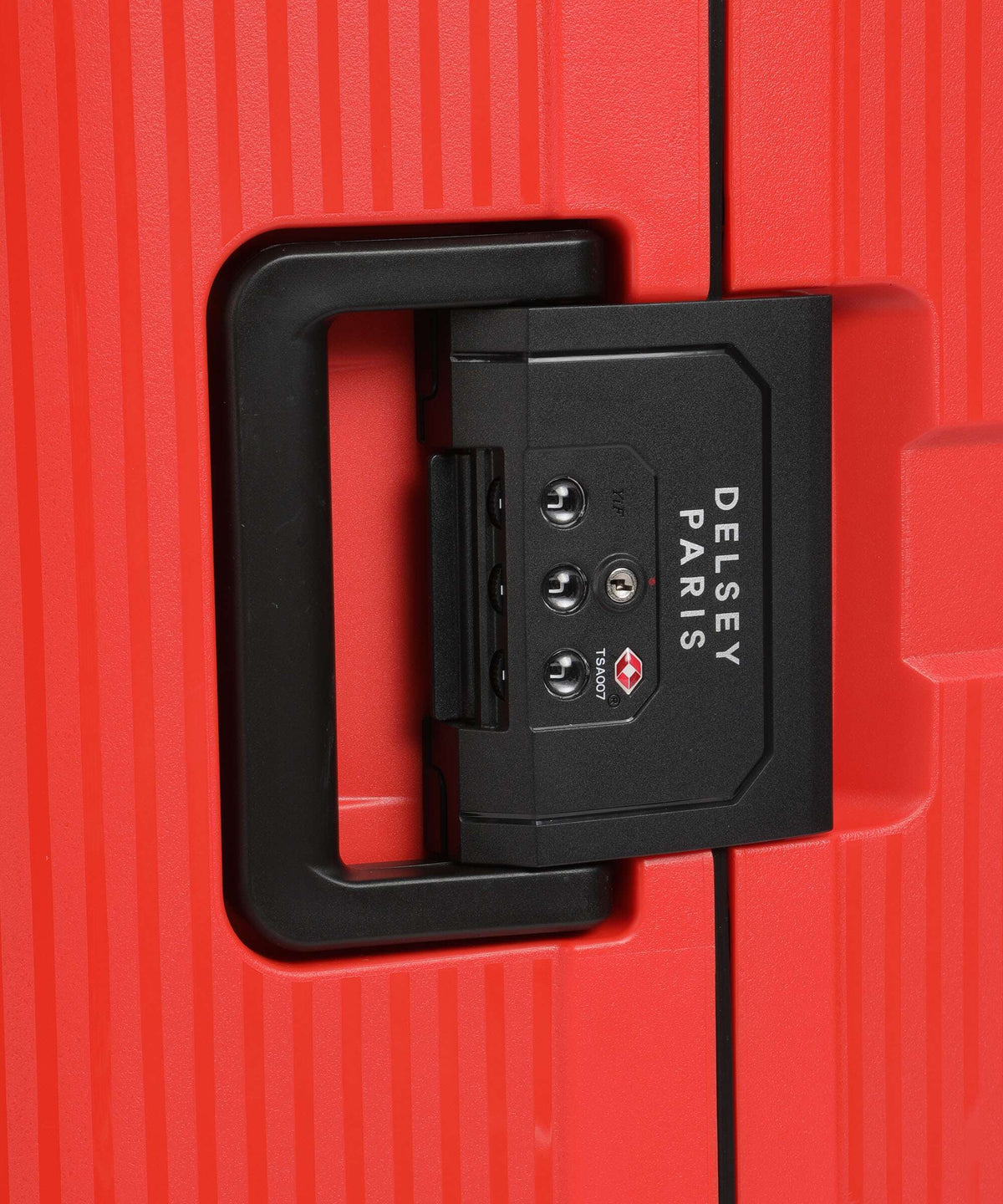 Delsey Paris x United Colors of Benetton CB Hard Spinner (4 wheels) red