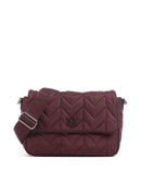 Lauren Ralph Lauren Stevie Medium Bolsa tiracolo dark garnet
