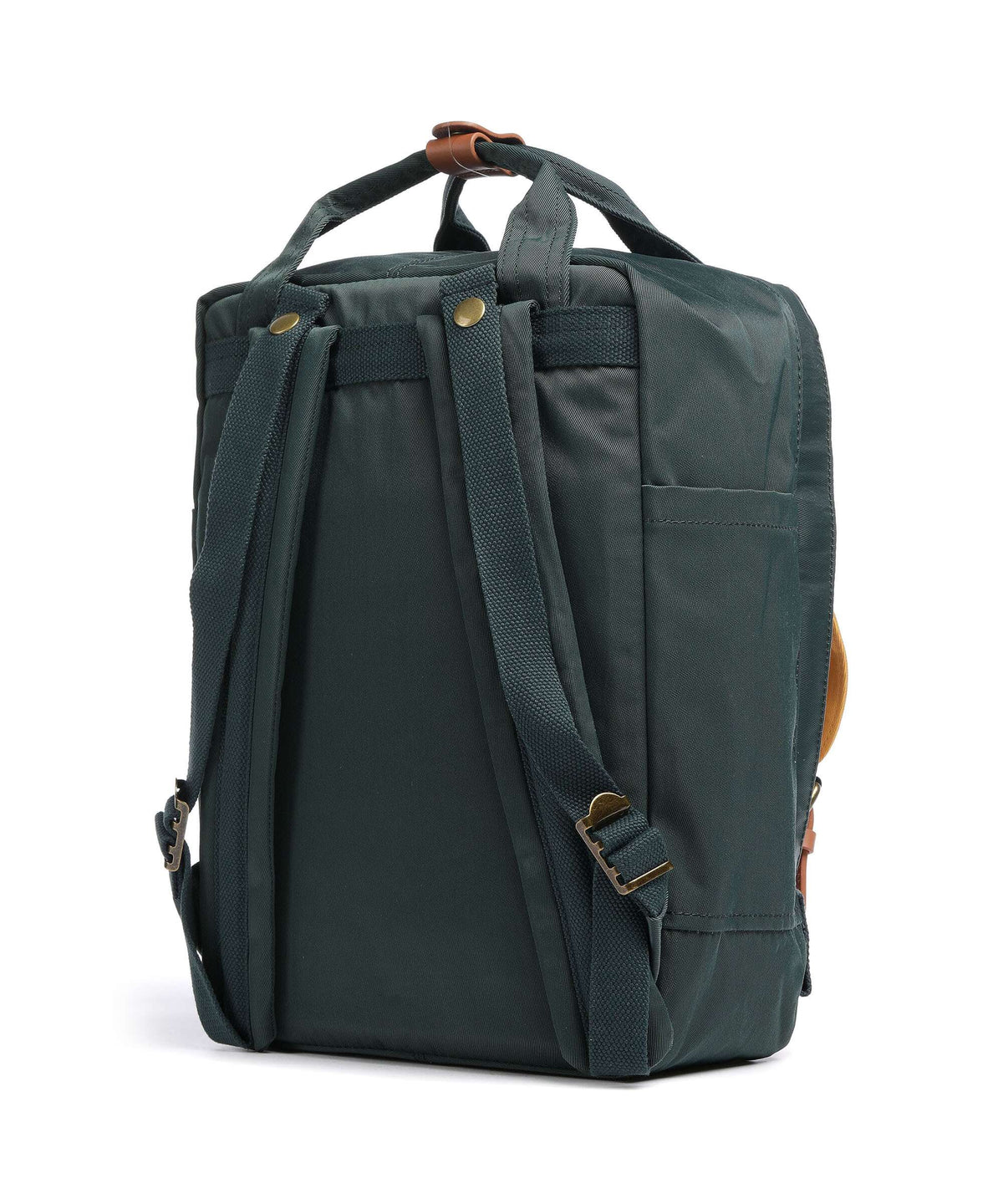 Doughnut Macaroon Backpack slate green/yellow