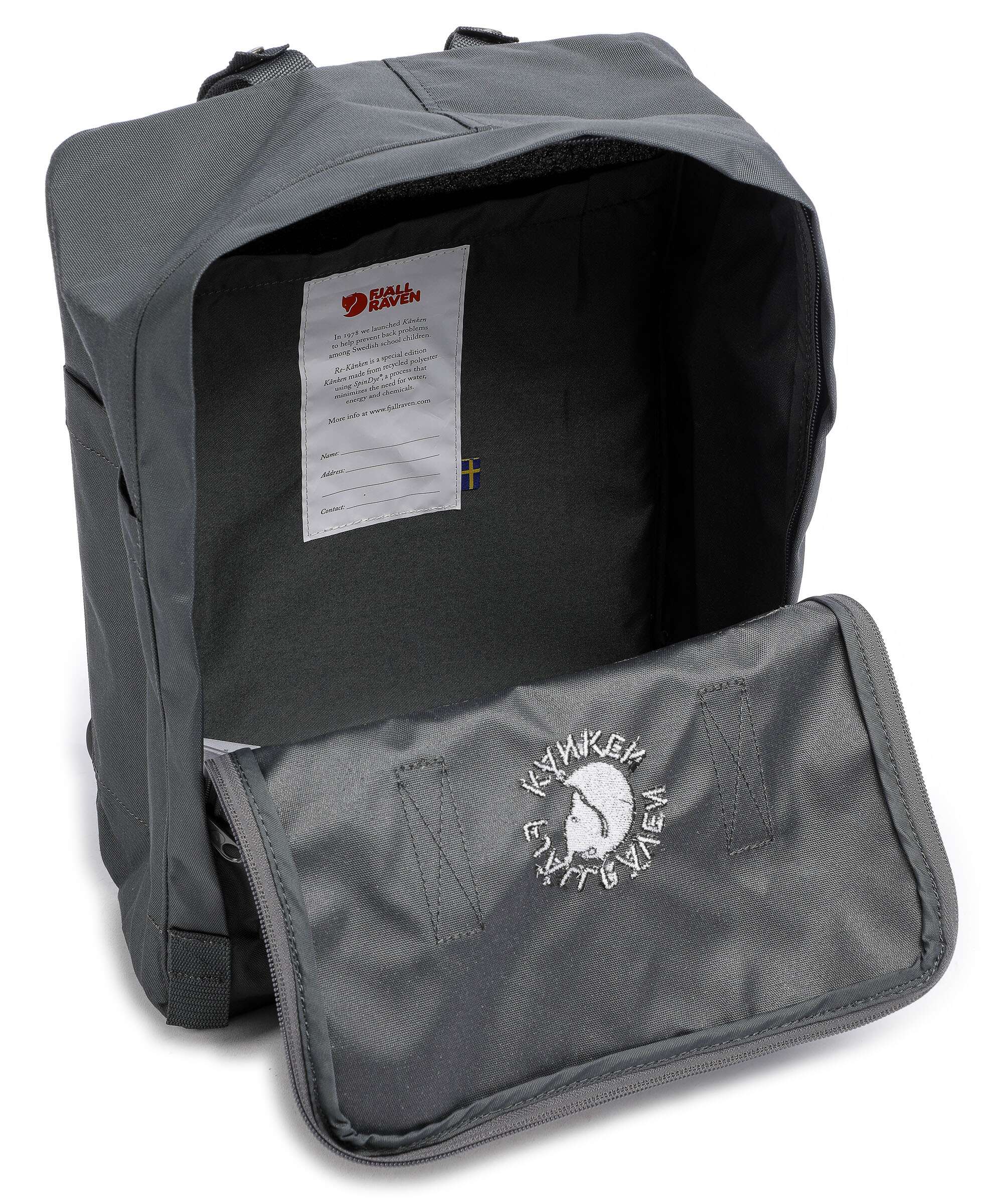 Fjällräven Re-Kånken Backpack slate