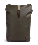 Brooks England Pickwick Patchwork Large Mochila Rolltop moss