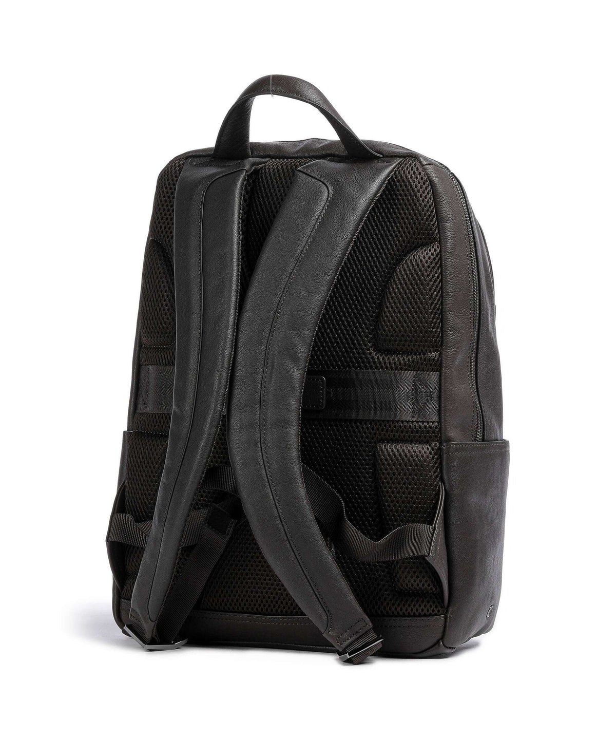 Piquadro Black Square Laptop backpack testa di moro
