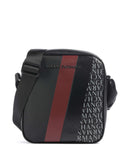 Armani Exchange Dylan Bolsa tiracolo black/pomegranate/black shiny