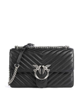 Pinko Love One Classic Bolsa tiracolo nero/old silver