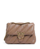 Pinko Love Puff Big Bolsa tiracolo biscotto zenzero/antique gold