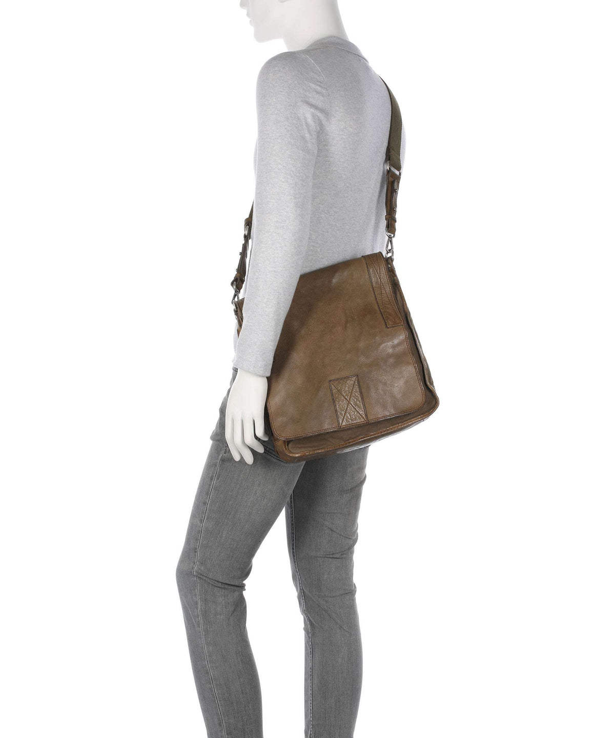 Campomaggi Messenger bag militare