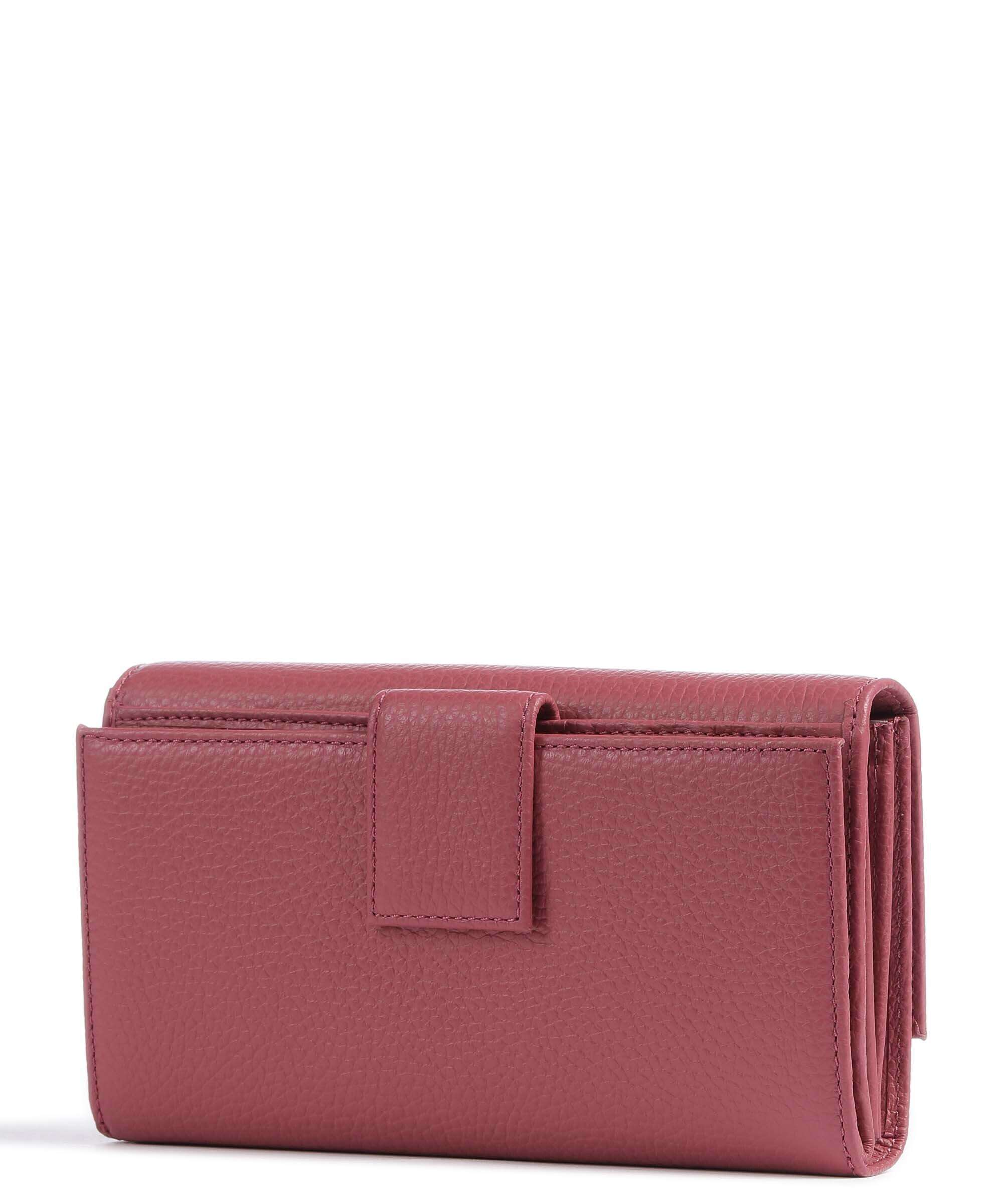 Coccinelle Metallic Soft Wallet rosewood