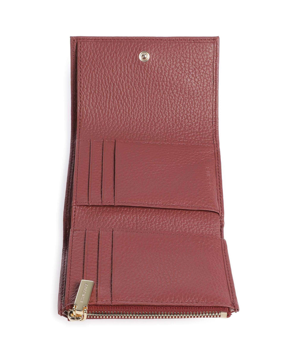 Coccinelle Metallic Soft RFID Wallet brandy