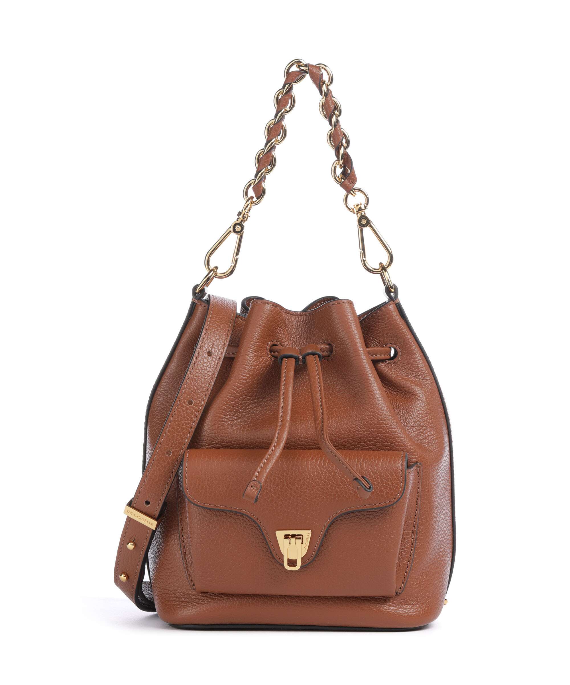 Coccinelle Beat Generation Bucket bag cognac