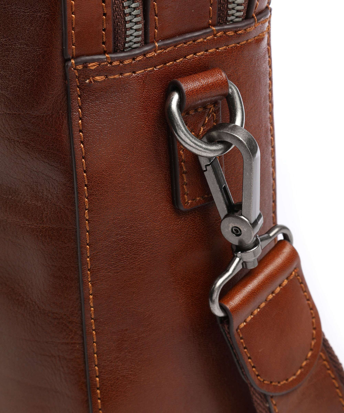 Castelijn & Beerens Gaucho Paul Briefcase cognac