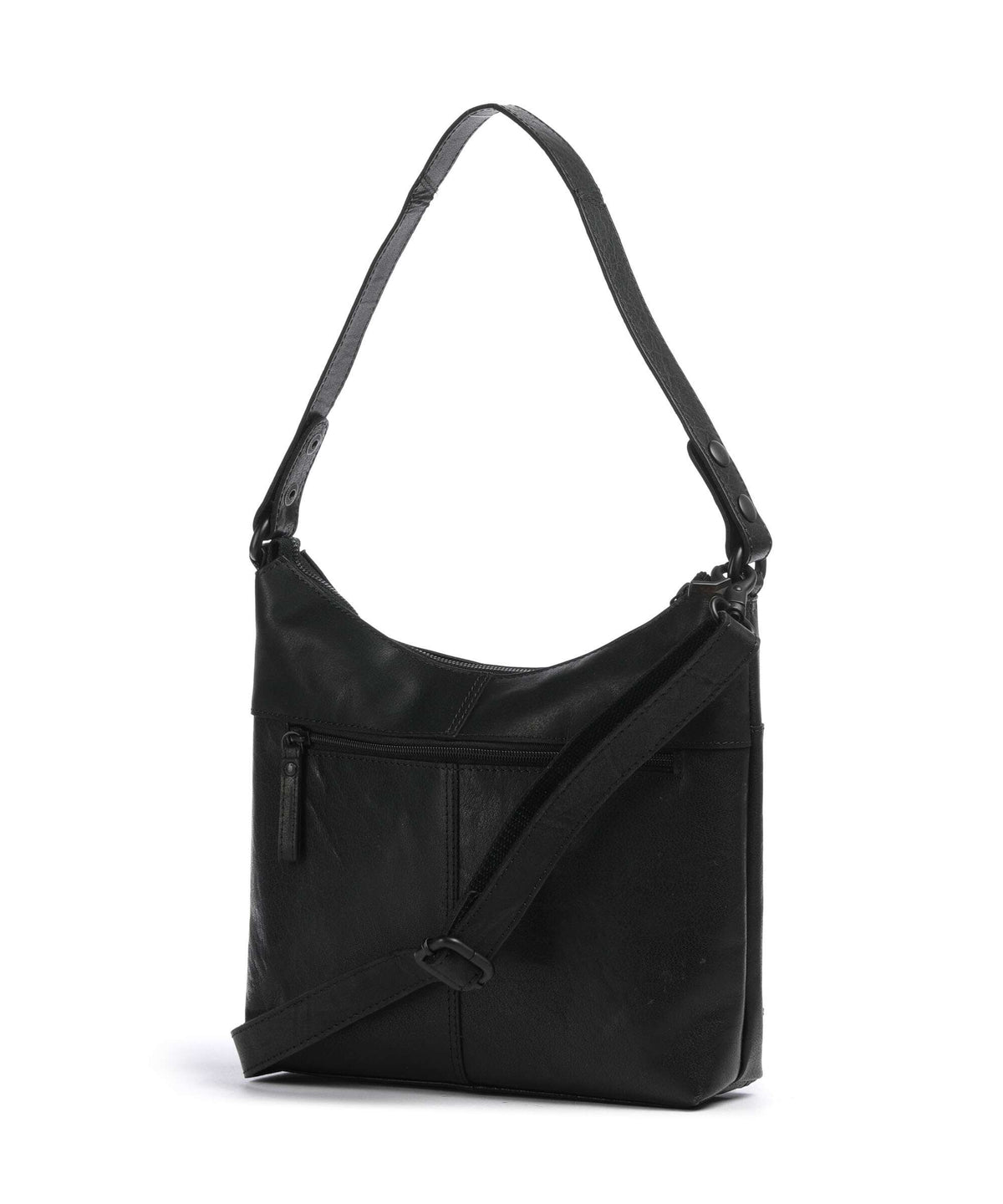 Spikes & Sparrow Bronco Sherrill Hobo bag schwarz