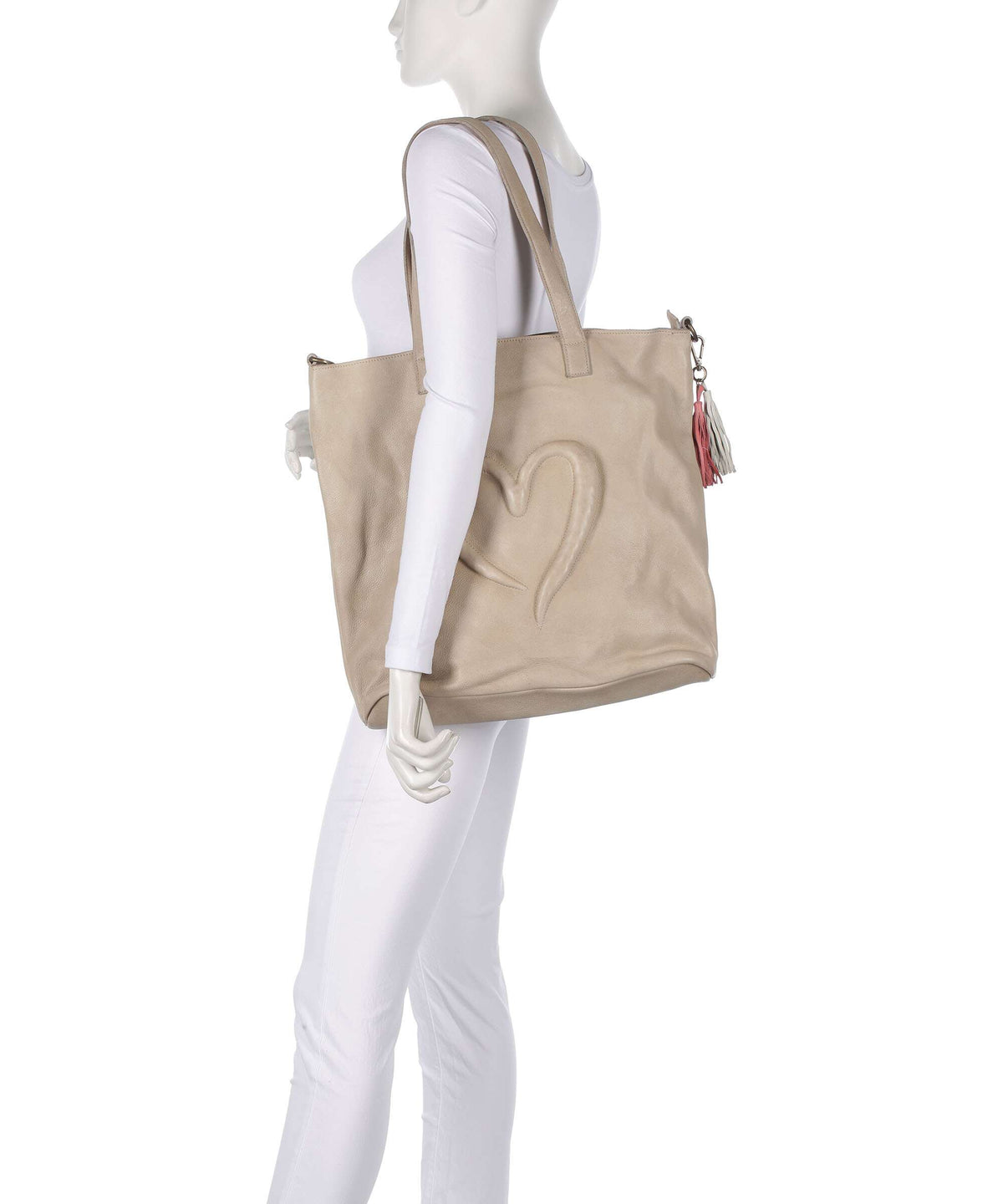 Taschendieb Wien Herzweg 1 Tote bag beige sand