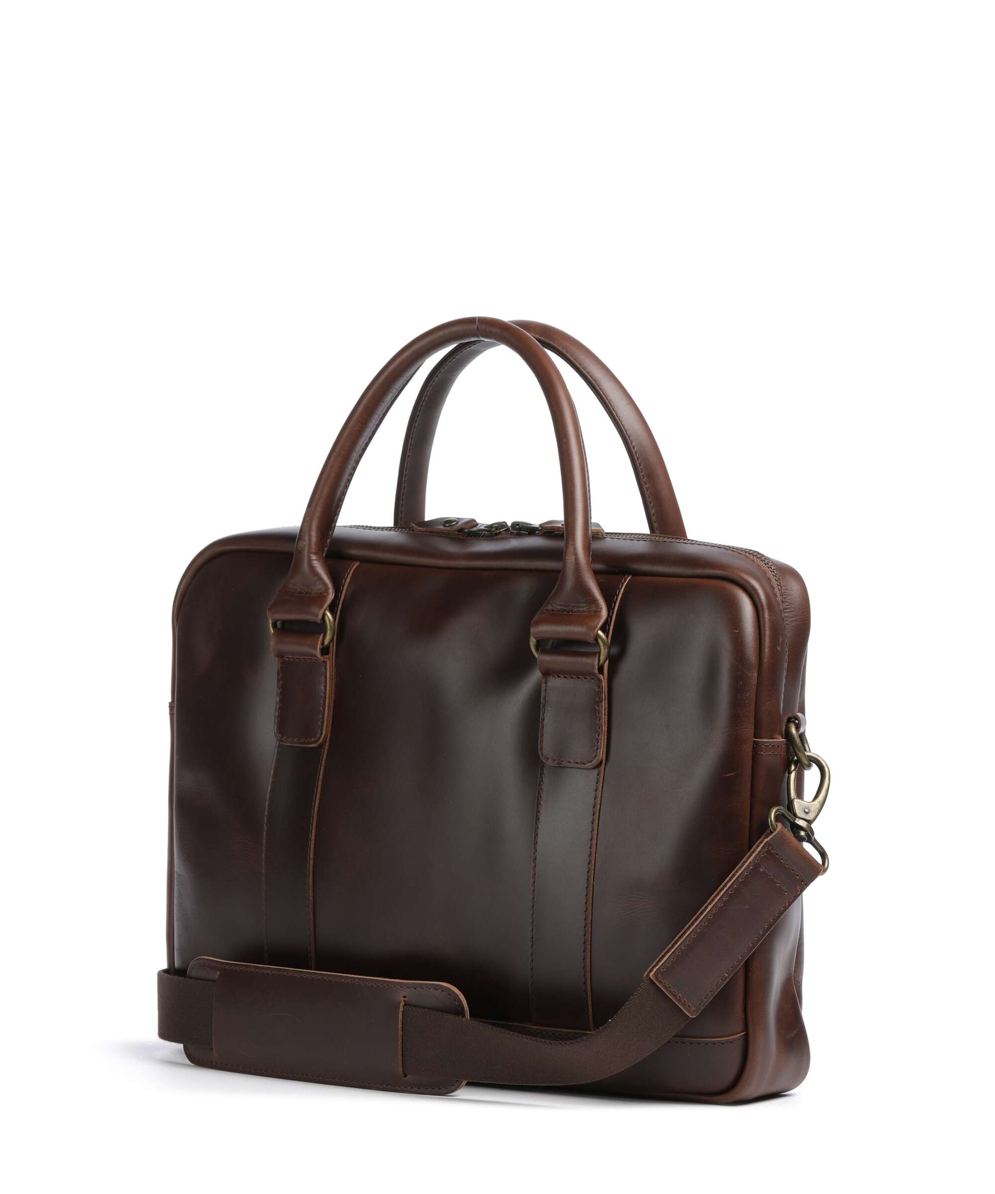 Buckle & Seam Everett Briefcase brown