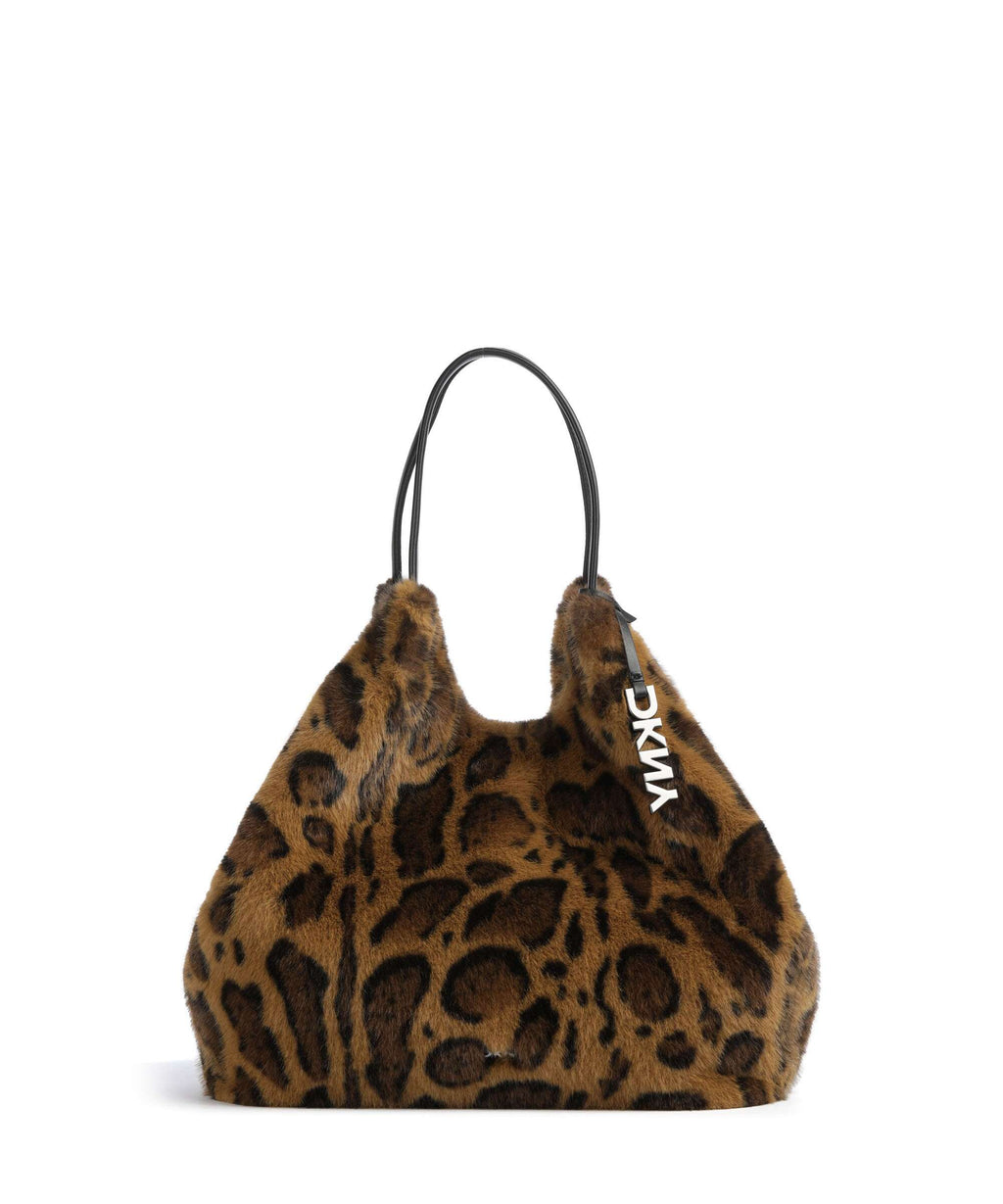DKNY Paula Commuter Large Tote bag leopard