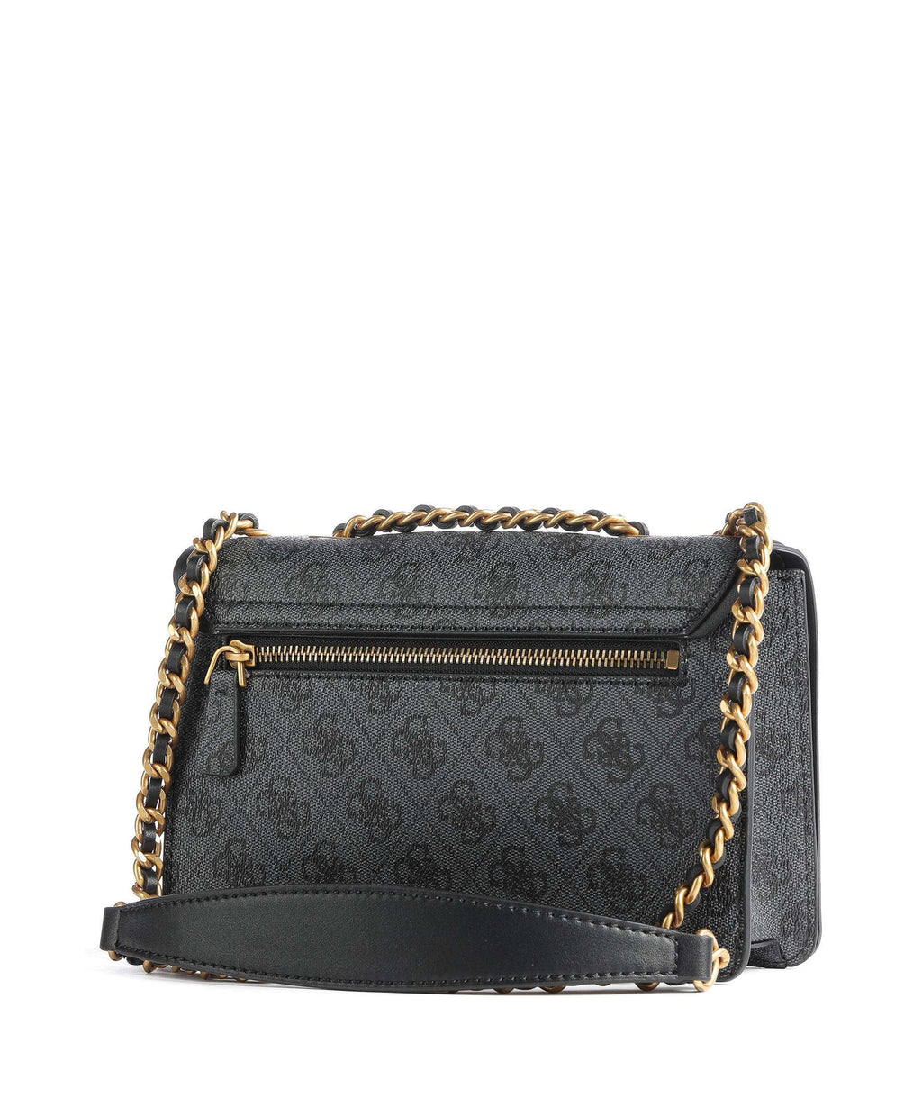 Guess Izzy Shoulder bag coal logo