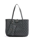 Guess Brenton Eco Tote bag coal logo