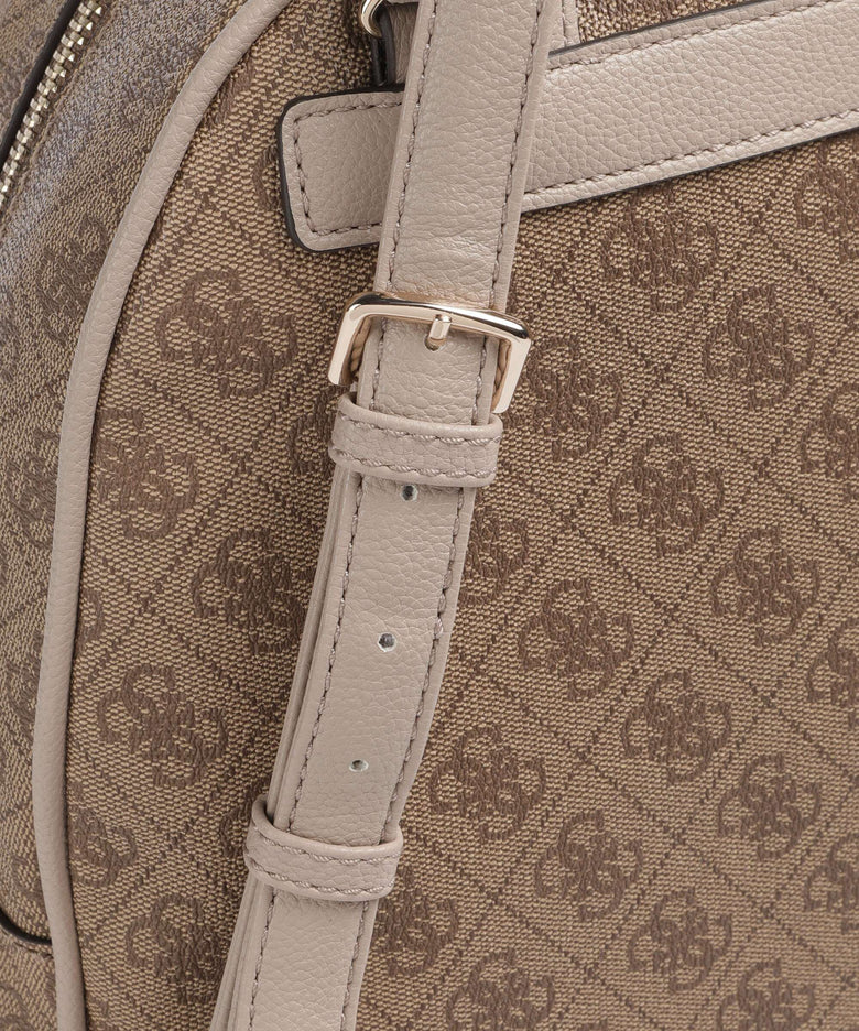 Guess Manhattan Backpack latte logo