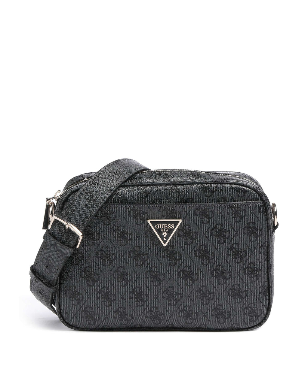 Guess Meridian Crossbody bag coal logo