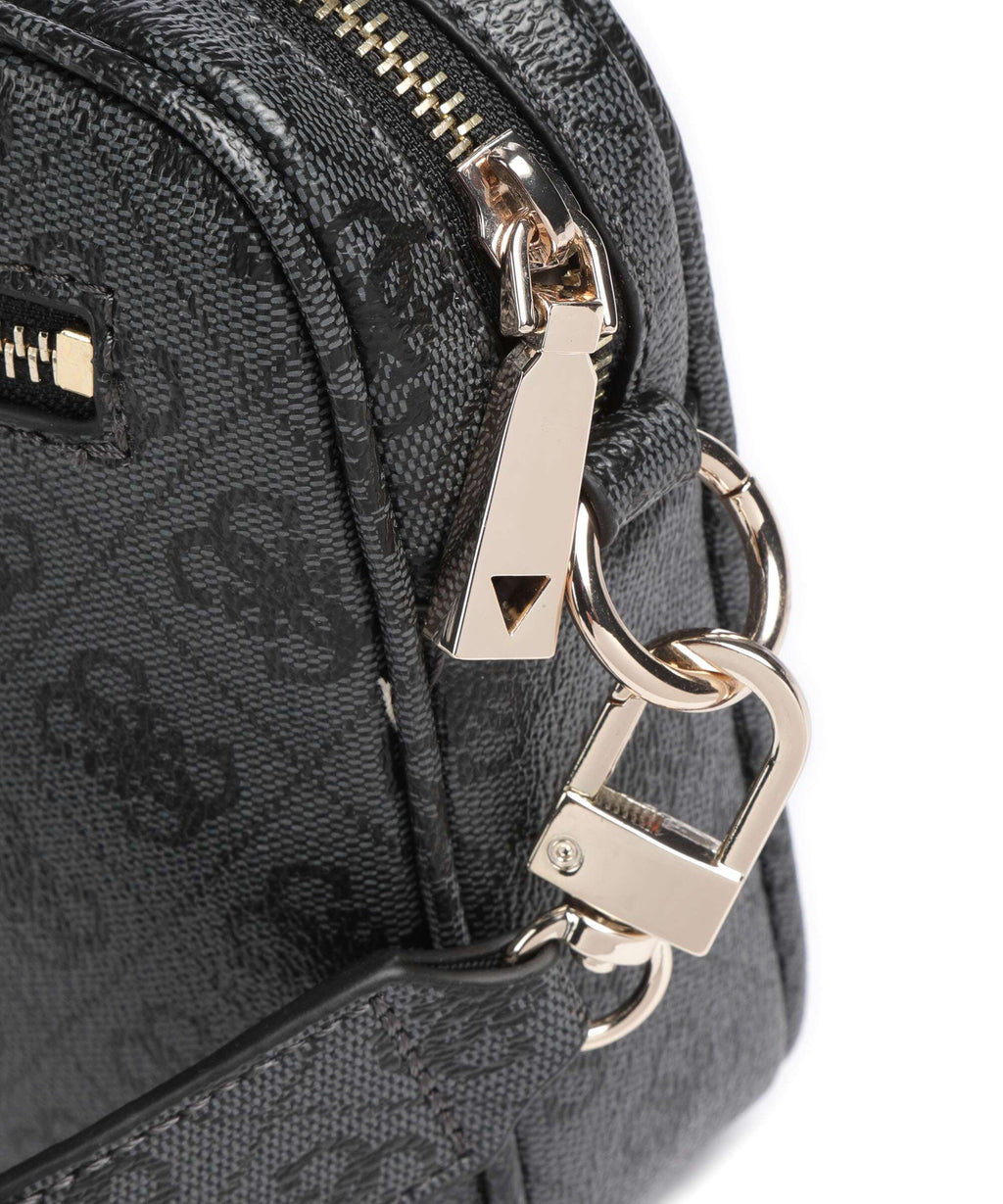 Guess Meridian Crossbody bag coal logo