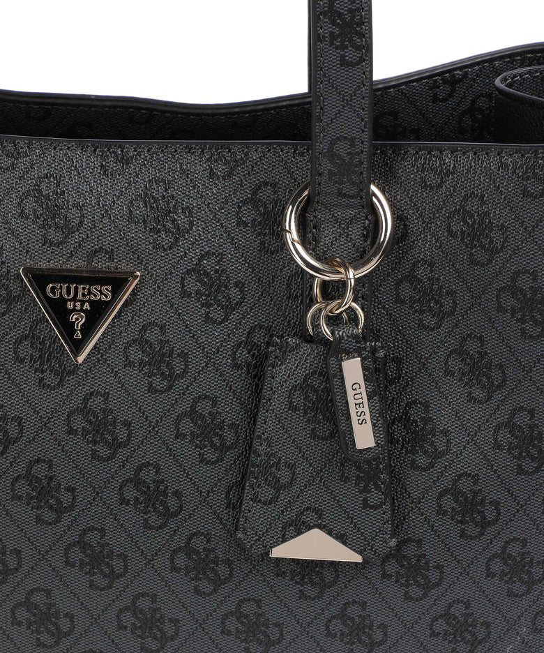 Guess Meridian Tote bag coal logo