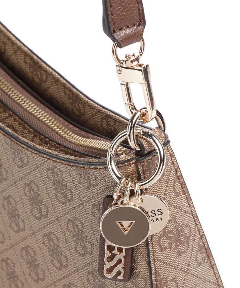 Guess Noelle Shoulder bag latte logo/brown