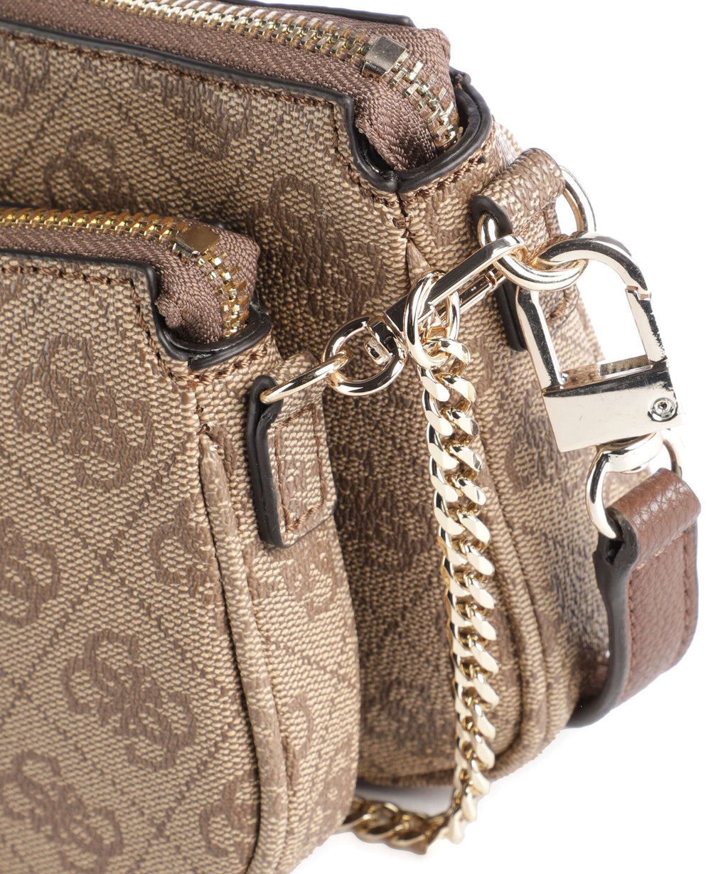 Guess Noelle Shoulder bag latte logo/brown