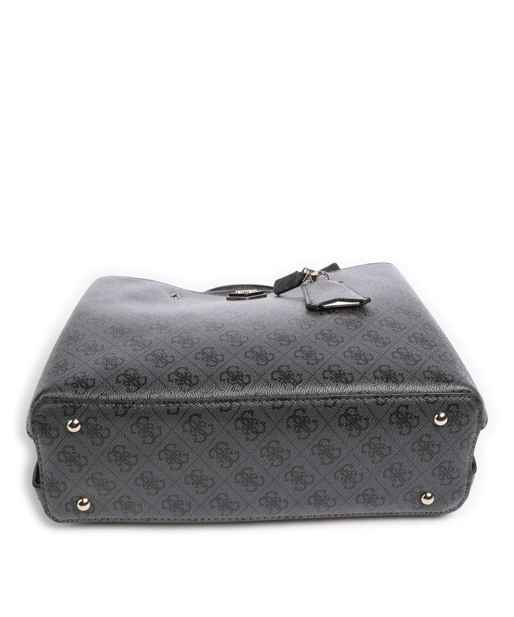 Guess Meridian Handbag coal logo