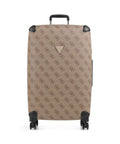 Guess Berta Spinner (4 wheels) latte logo/brown