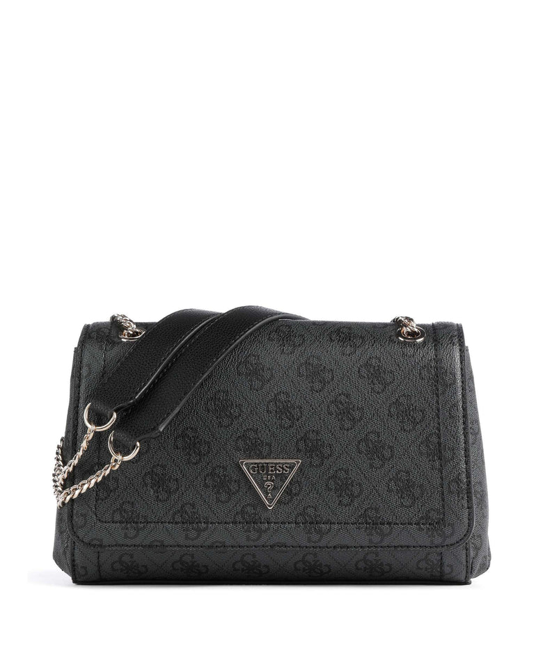 Guess Noelle Shoulder bag coal logo