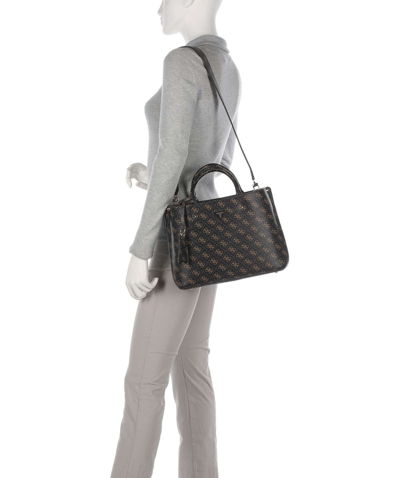 Guess Meridian Handbag brown logo