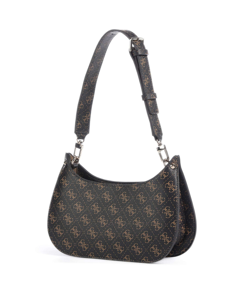 Guess Meridian Shoulder bag brown logo