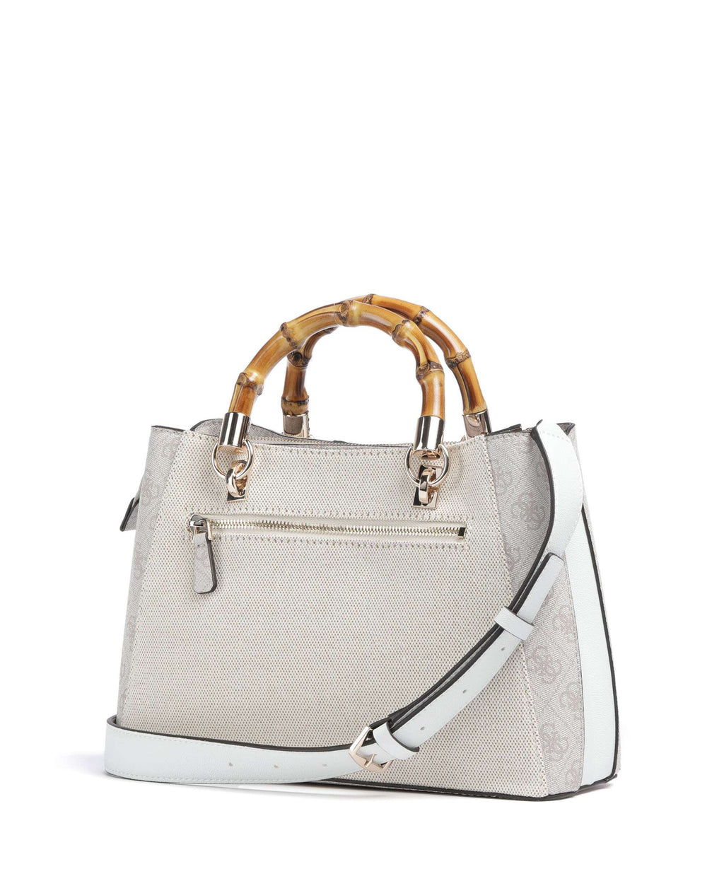 Guess Kerima Handbag natural/dove logo