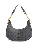 Guess Kuba Bolsa tiracolo charcoal logo
