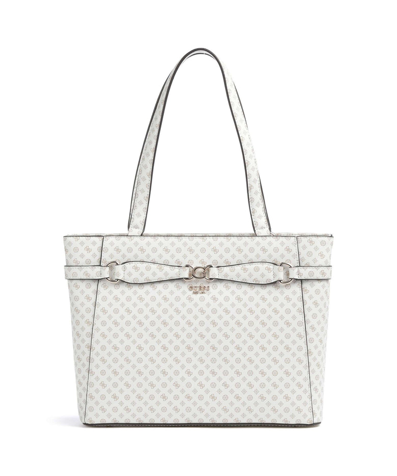 Guess Arlena Tote bag white logo