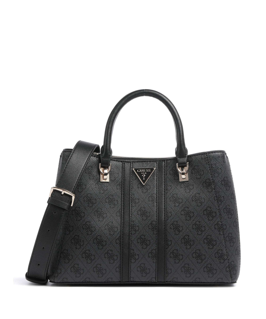 Guess Noreen Handbag coal logo