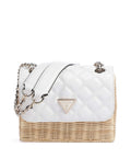 Guess Giully Shoulder bag natural/white