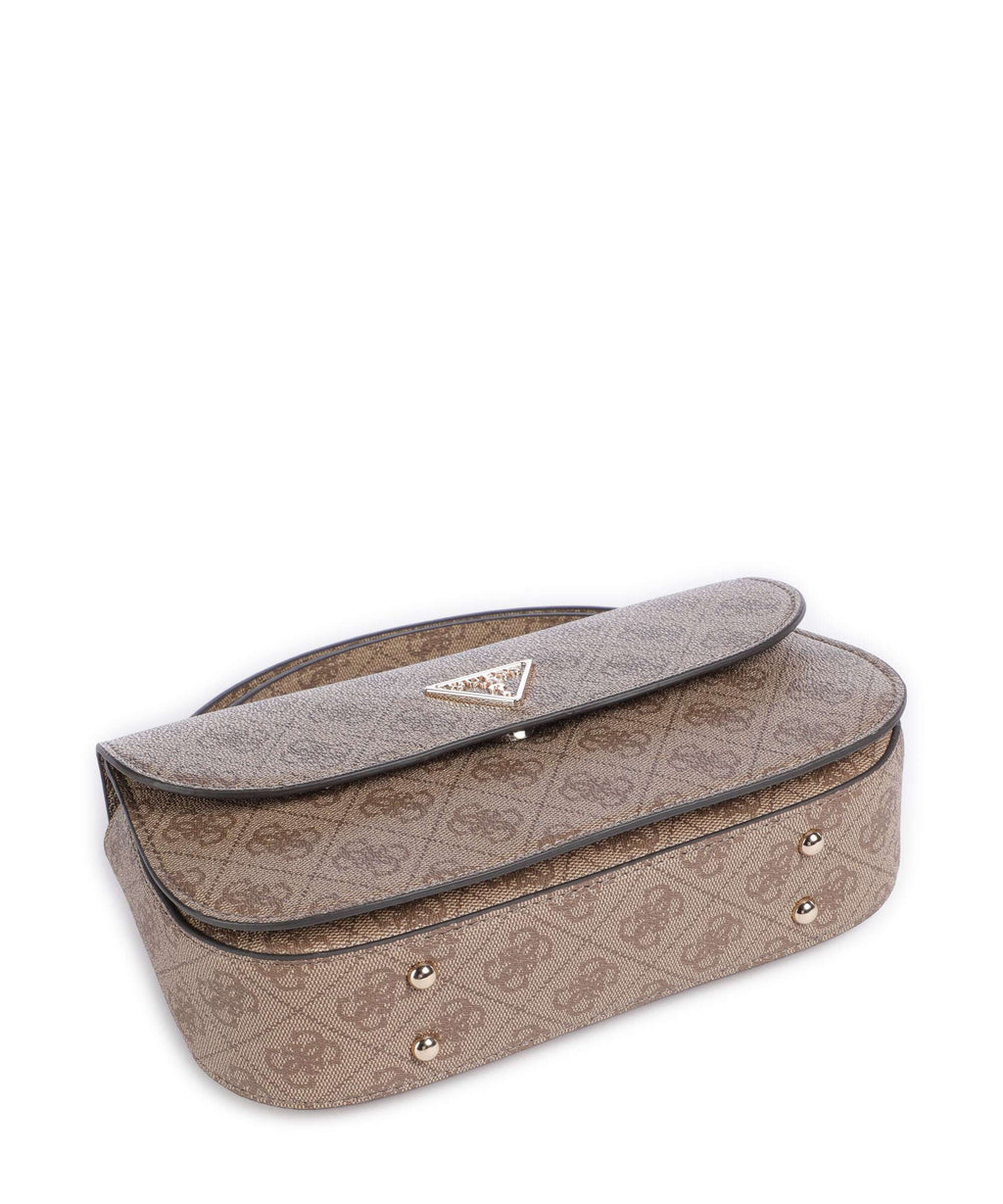 Guess Erica Eco Shoulder bag latte logo