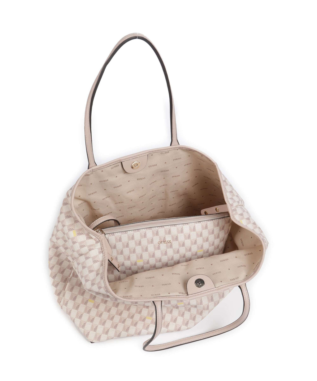 Guess G Wave Large Tote bag blush logo