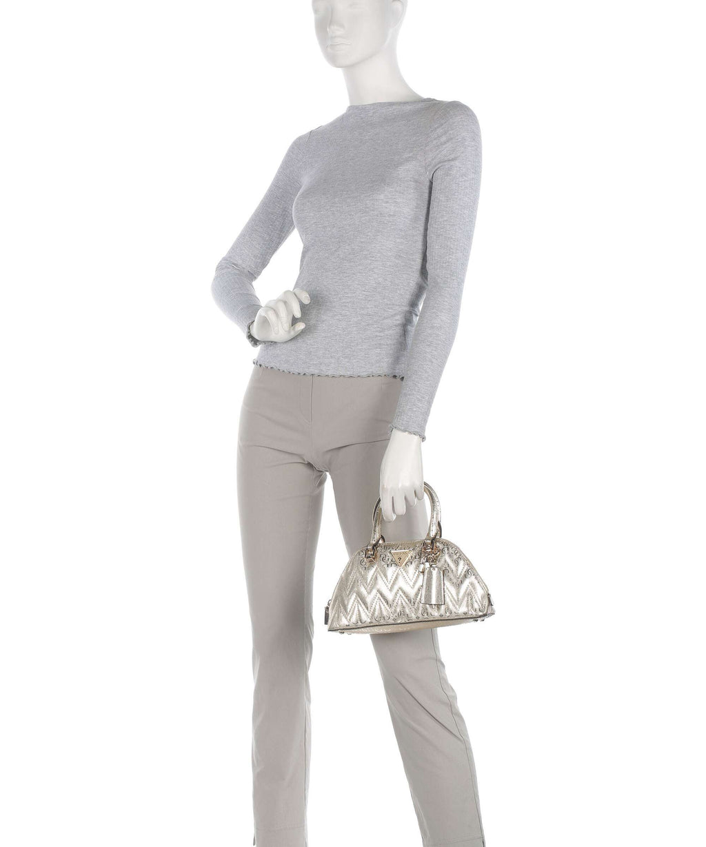 Guess Adelard Handbag gold