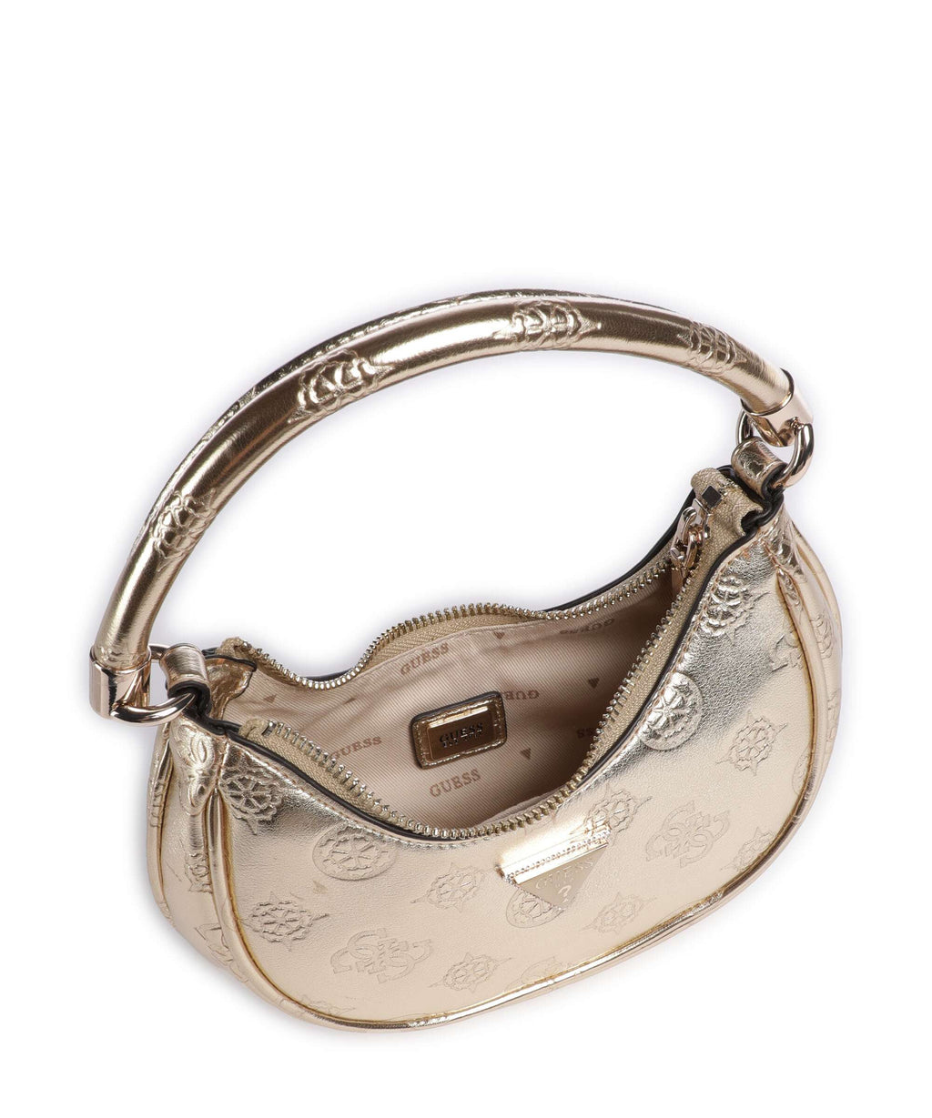 Guess Zalina Handbag gold logo