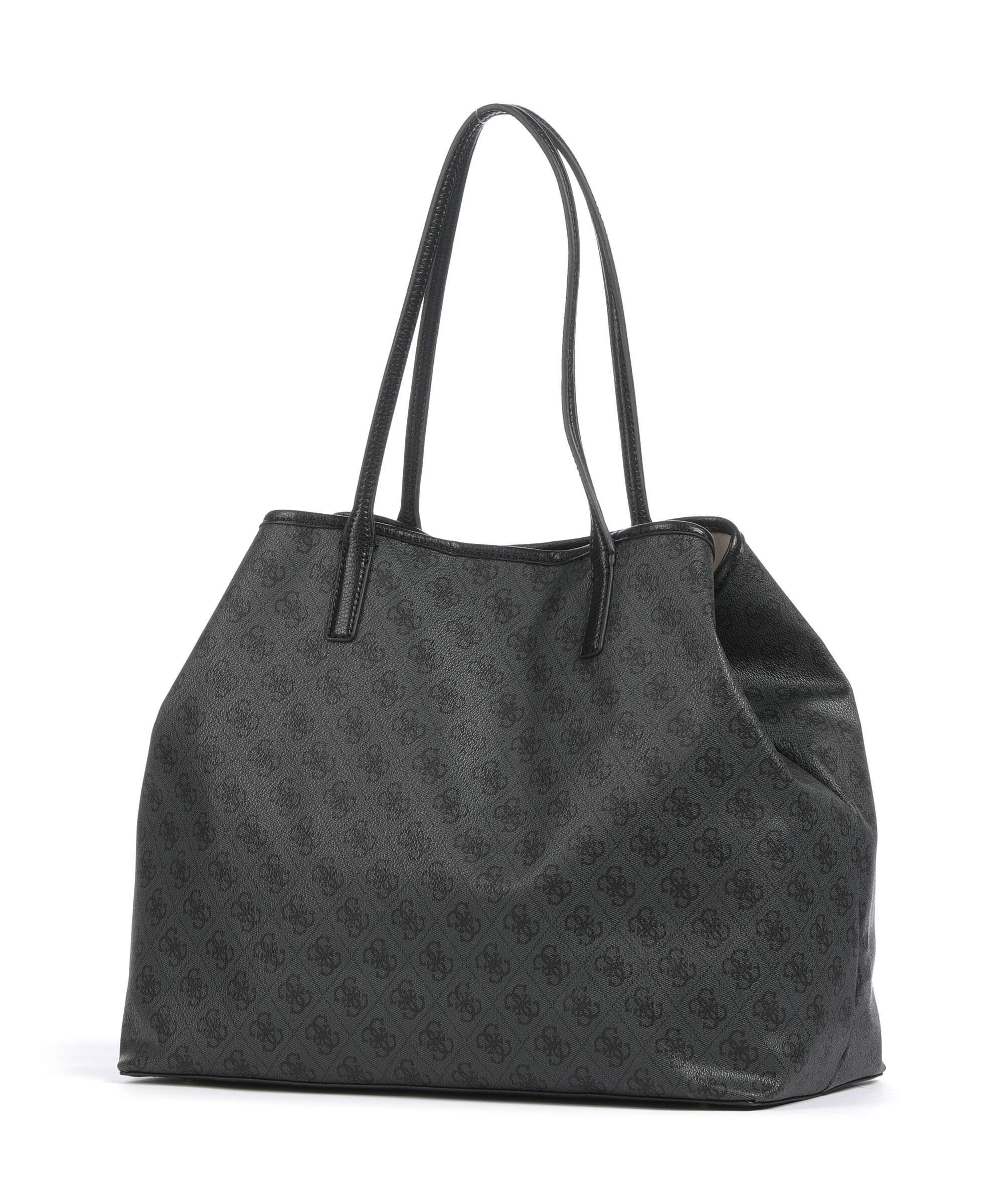 Guess Victtoria Eco Tote bag coal logo