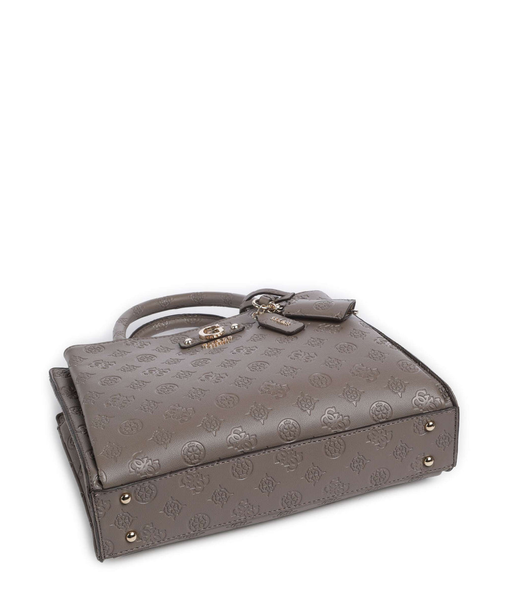 Guess Gerty Peony Handbag dark taupe