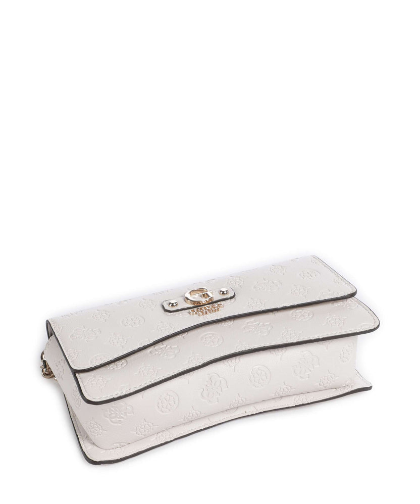 Guess Gerty Peony Shoulder bag offwhite