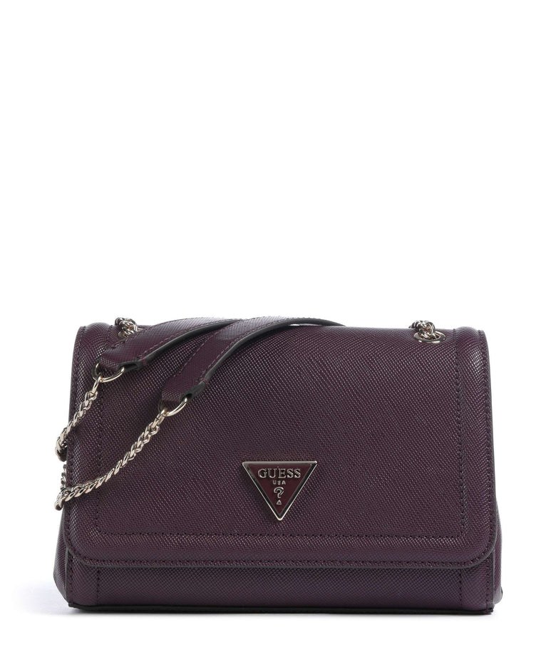Guess Noelle Shoulder bag aubergine