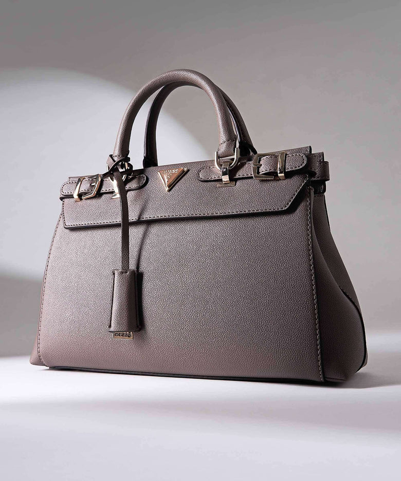 Guess Ali Eco Handbag dark taupe