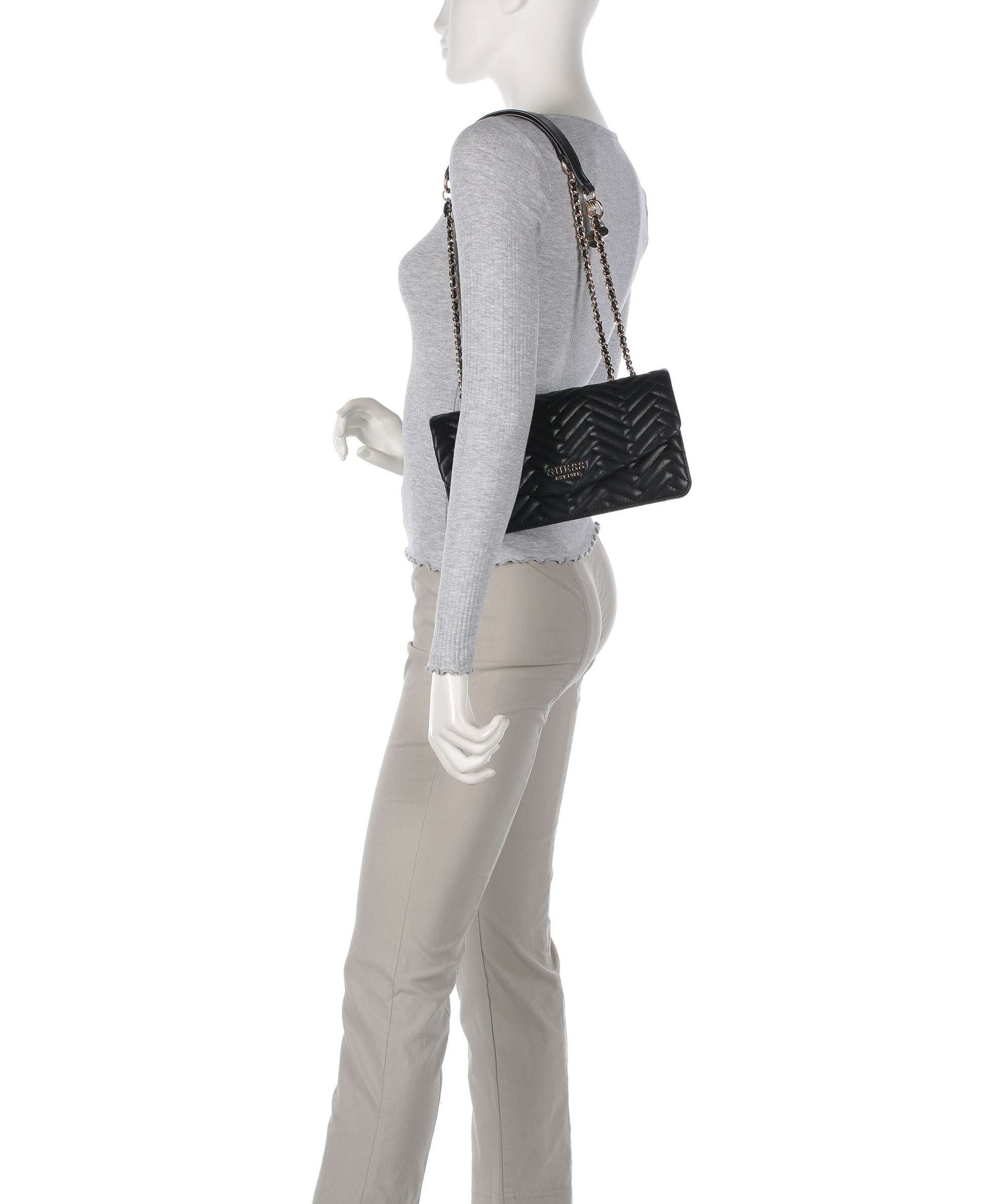 Guess Anning Shoulder bag black