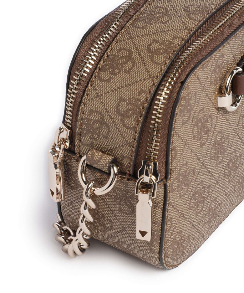 Guess Izzy Crossbody bag latte logo/brown